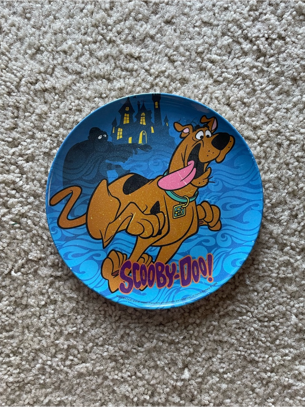 Scooby-Doo Blue Collectible Plate